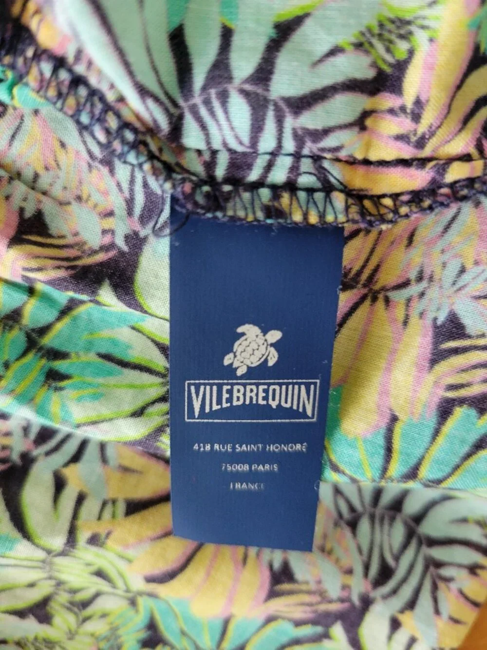Vilebrequin Jungle Print Beach Dress Cotton Voile Girls 14Y Vacation Vibrant
